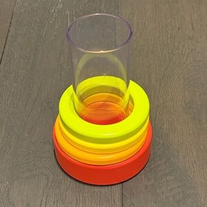 Stacking Rings with Clear Tube